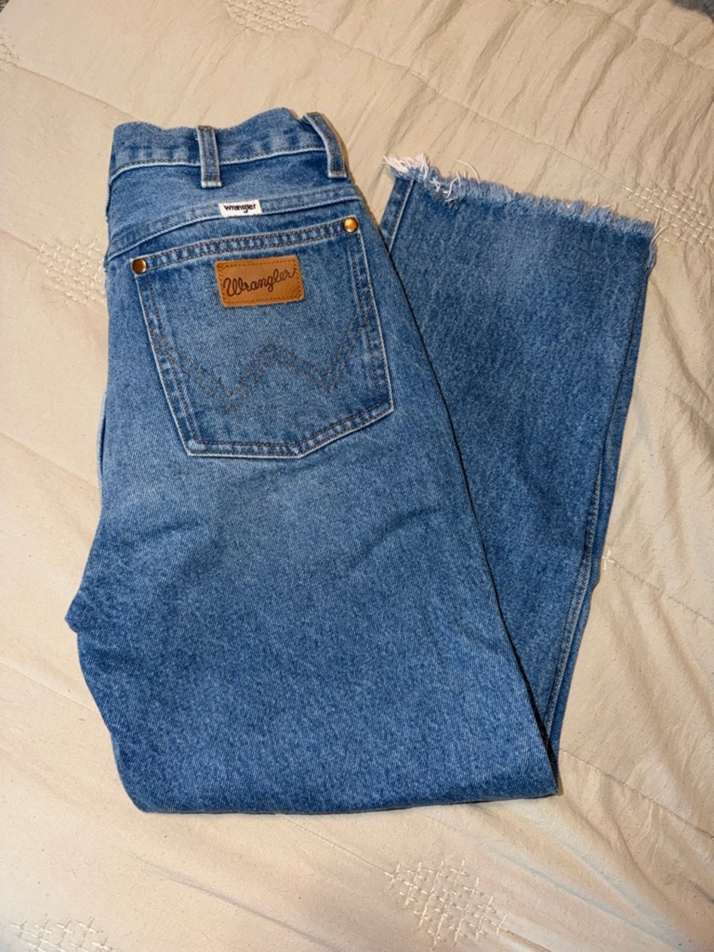 Wrangler High Rise Women's Blue Denim Jeans